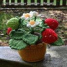 Crochet Strawberry Plants for Whimsical Home Decor - Cosparty