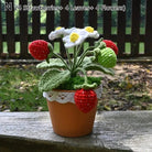 Crochet Strawberry Plants for Whimsical Home Decor - Cosparty