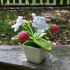 Crochet Strawberry Plants for Whimsical Home Decor - Cosparty