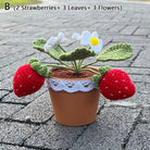 Crochet Strawberry Plants for Whimsical Home Decor - Cosparty