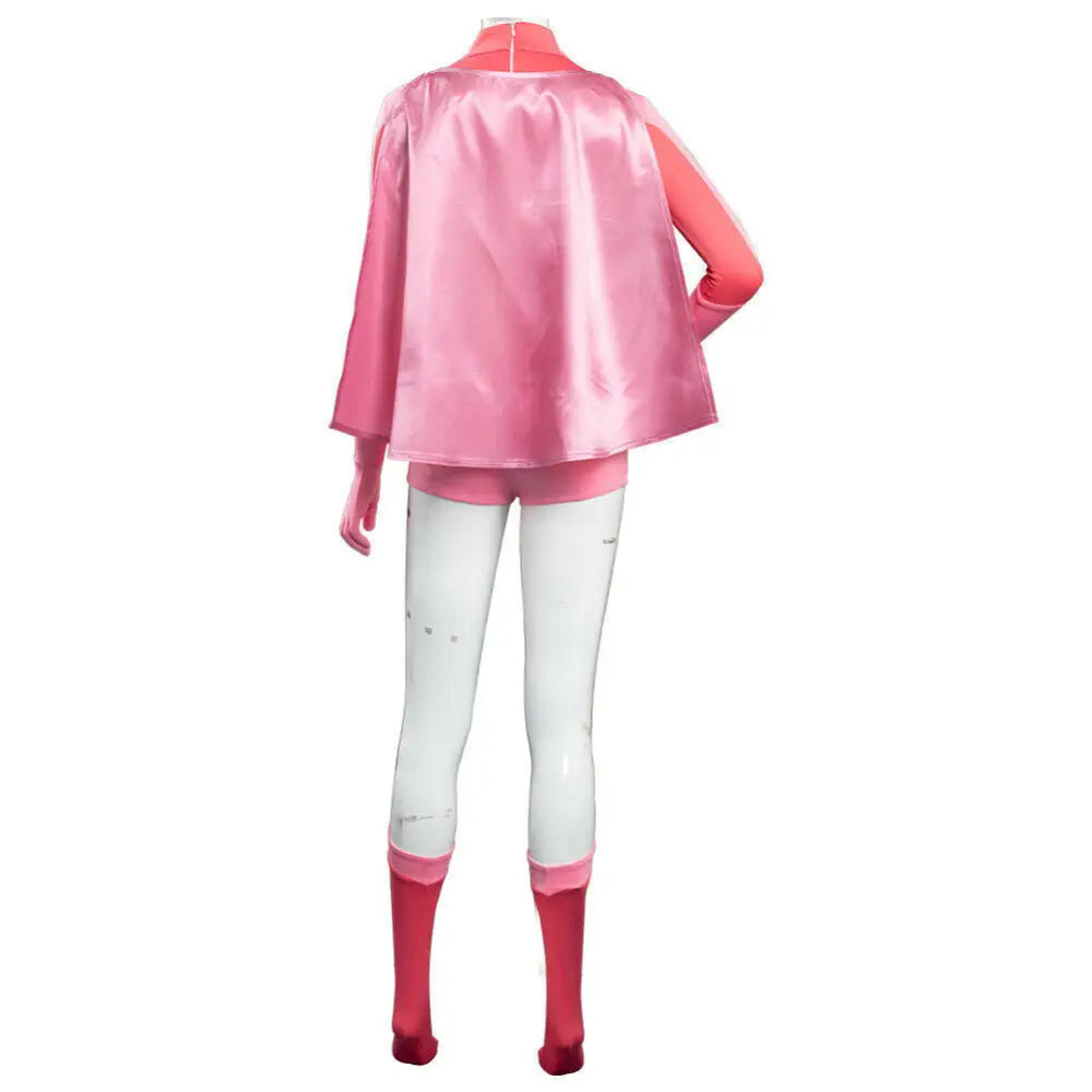 Cross-border foreign trade anime costumes invincible atomic Eve suit Halloween suit Cosplay costume pink