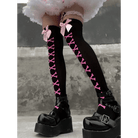 Crossbone Corset Thigh - High Socks for Endless Compliments - Cosparty