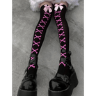 Crossbone Corset Thigh - High Socks for Endless Compliments - Cosparty
