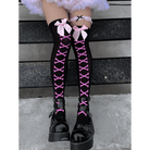 Crossbone Corset Thigh - High Socks for Endless Compliments - Cosparty