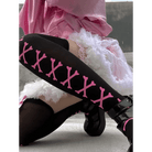 Crossbone Corset Thigh - High Socks for Endless Compliments - Cosparty