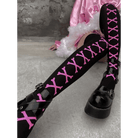 Crossbone Corset Thigh - High Socks for Endless Compliments - Cosparty