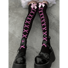 Crossbone Corset Thigh - High Socks for Endless Compliments - Cosparty