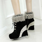 Cruelty - Free Wedge Booties for Your Winter Wardrobe Org Instock - Cosparty