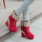 Cruelty - Free Wedge Booties for Your Winter Wardrobe Org Instock - Cosparty