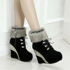 Cruelty - Free Wedge Booties for Your Winter Wardrobe Org Instock - Cosparty