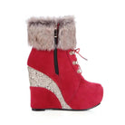 Cruelty - Free Wedge Booties for Your Winter Wardrobe Org Instock - Cosparty