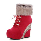 Cruelty - Free Wedge Booties for Your Winter Wardrobe Org Instock - Cosparty