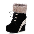 Cruelty - Free Wedge Booties for Your Winter Wardrobe Org Instock - Cosparty