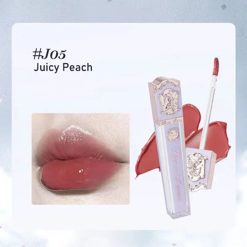 Crystal Embellished Jelly Liquid Lipsticks for a Luxurious Vanity Display - Make-Up