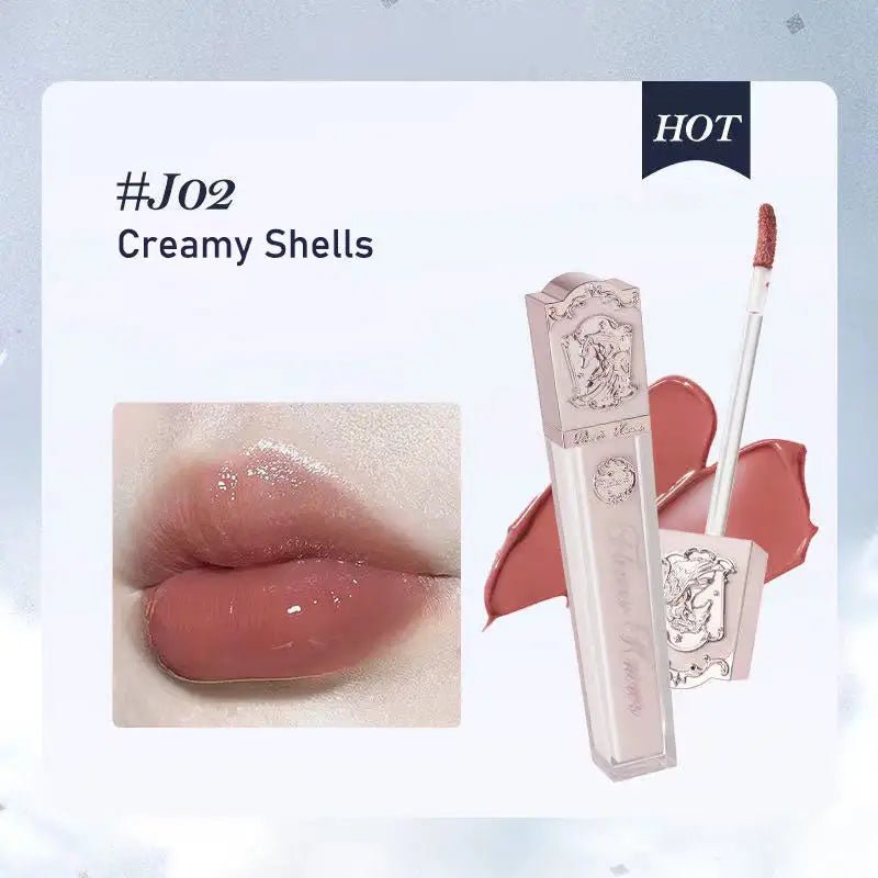 Crystal Embellished Jelly Liquid Lipsticks for a Luxurious Vanity Display - Cosparty