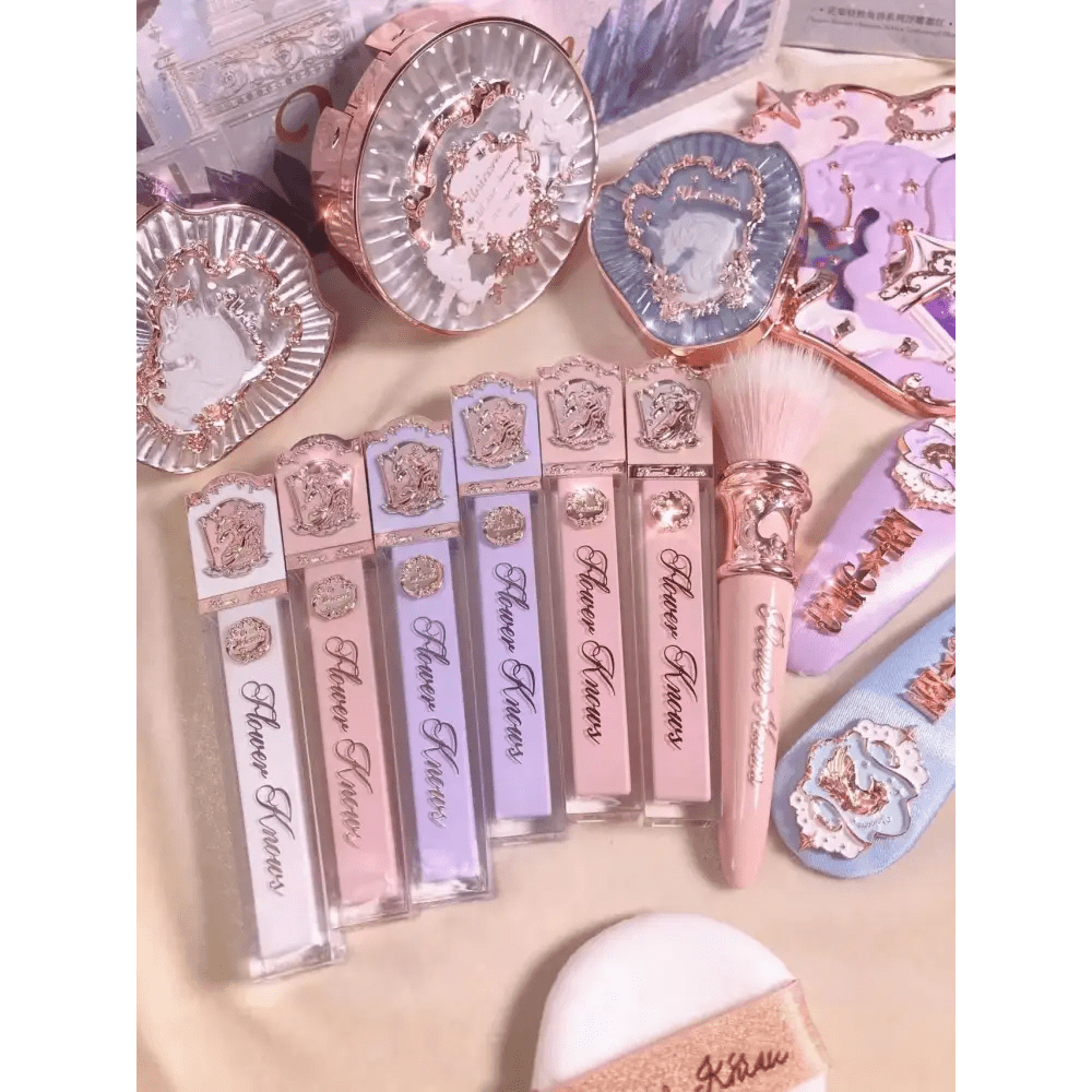 Crystal Embellished Jelly Liquid Lipsticks for a Luxurious Vanity Display - Cosparty