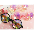 Crystallized Jewel Sunglasses with Kaleidoscope Effect - Sunglasses