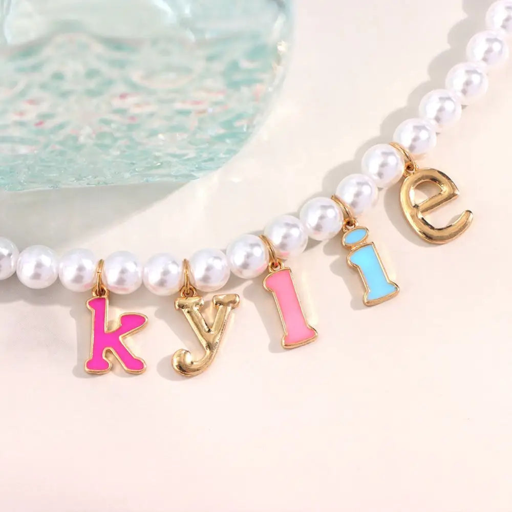 Customizable Y2K Pearl Necklaces for Kawaii Wardrobes Org In Stock - plush