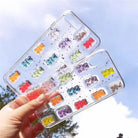 Cute 3D Gummy Bear iPhone Case with Sparkly Rubber Base - Phone Case