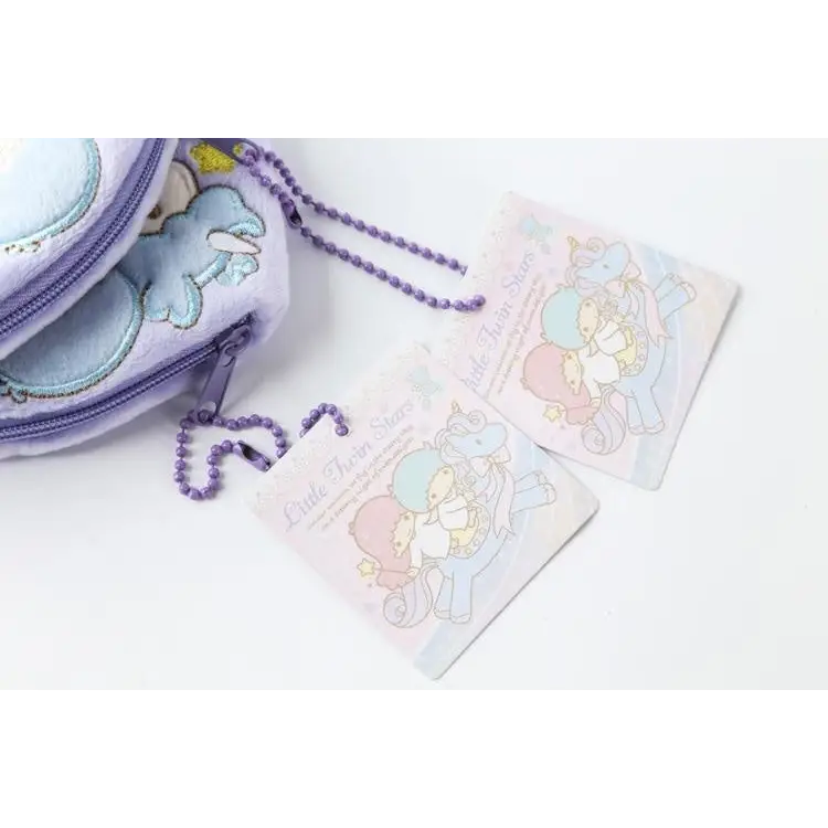 Cute Character Zippered Coin Pouches for a Fun and Soft Touch - Purse