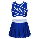 Daddy Cheerleader Outfit - Royal Blue / S - costume