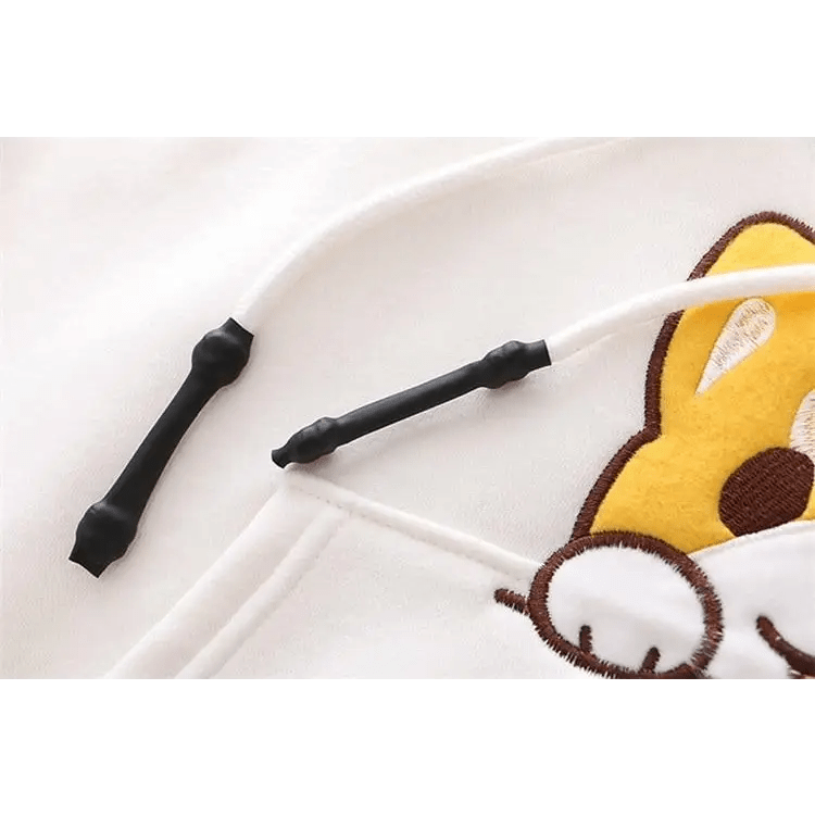 Cute Corgi Puppy Dog Hoodie for Kawaii Fashion Lovers - Cosparty