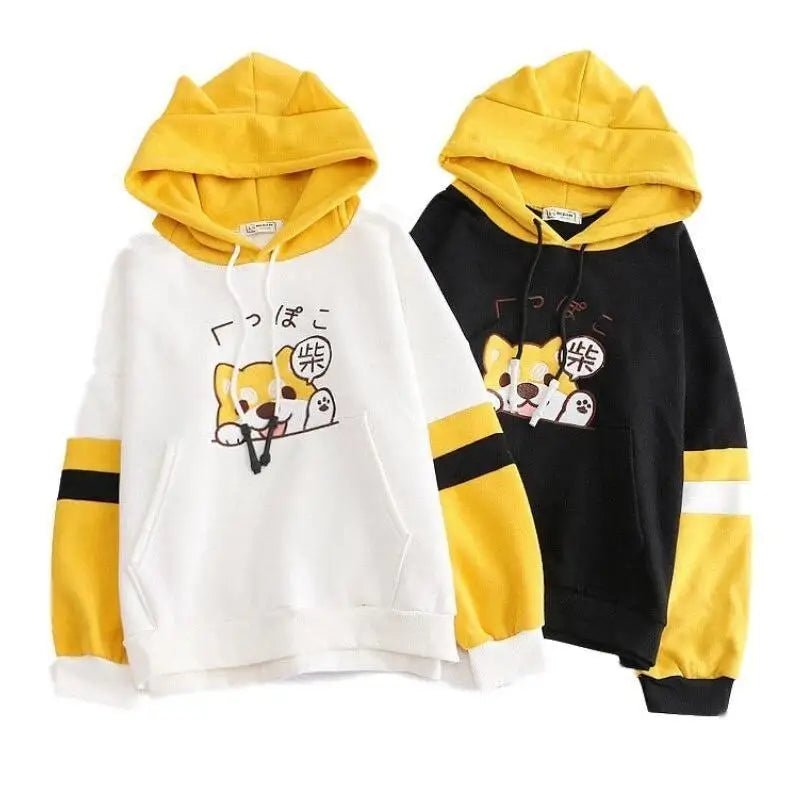 Cute Corgi Puppy Dog Hoodie for Kawaii Fashion Lovers - Cosparty