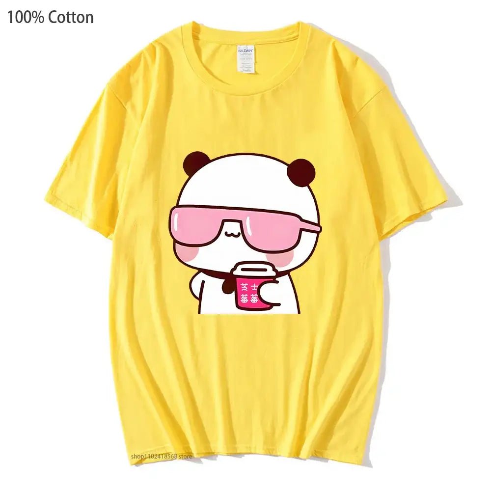 Cute Couple Dudu & Bubu Matching Shirts for Playful Couples - Cosparty