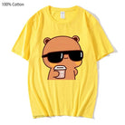 Cute Couple Dudu & Bubu Matching Shirts for Playful Couples - Cosparty