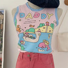 Cute Daddy Adventure Tank for Fun Fashion Statements - Cosparty