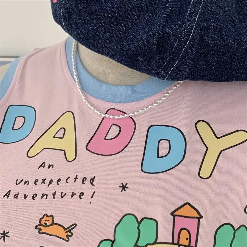 Cute Daddy Adventure Tank for Fun Fashion Statements - shirt