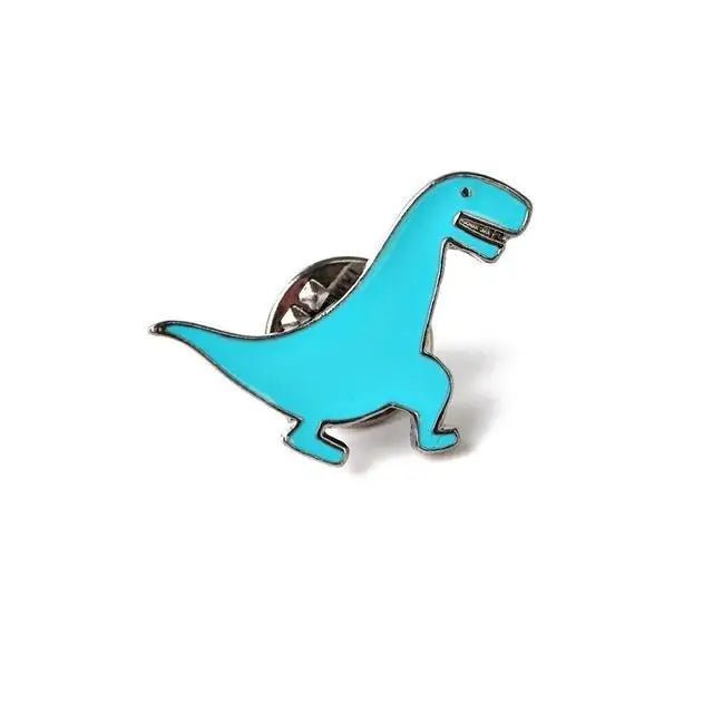 Cute Dinosaur Enamel Pins for Kawaii Outfits - Cosparty