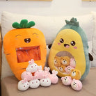 Cute Fruit and Animal Plush Bags for Stuffed Animals - Cosparty