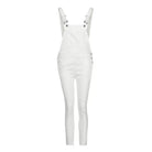 Cute Full Length Overalls in White or Black - Cosparty