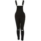 Cute Full Length Overalls in White or Black - Cosparty
