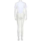 Cute Full Length Overalls in White or Black - Cosparty