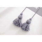 Cute Grey Baby Hoodie with Striped Layered Sleeves - Cosparty