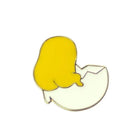 Cute Gudetama Happy Egg Yolk Enamel Pin - Cosparty