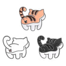 Cute Kitten Booty Enamel Pins for Neko Lovers - Cosparty
