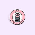 Cute Kitten Paws Enamel Pins Collection with Adorable Paw Prints - Cosparty