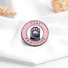 Cute Kitten Paws Enamel Pins Collection with Adorable Paw Prints - Cosparty