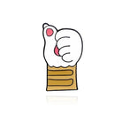 Cute Kitten Paws Enamel Pins Collection with Adorable Paw Prints - Cosparty