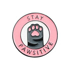 Cute Kitten Paws Enamel Pins Collection with Adorable Paw Prints - pin