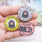 Cute Kitten Paws Enamel Pins Collection with Adorable Paw Prints - Cosparty
