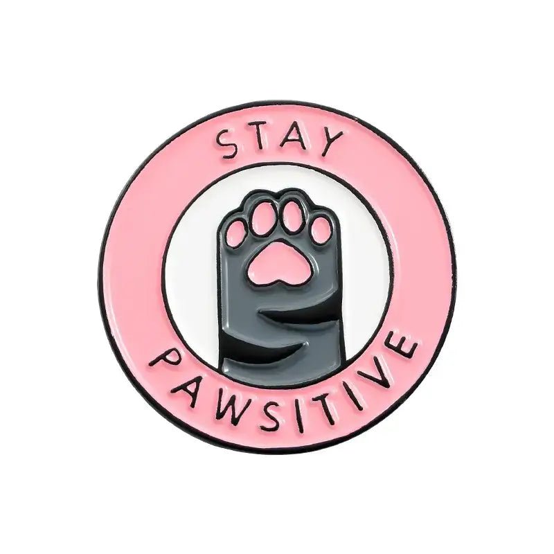 Cute Kitten Paws Enamel Pins Collection with Adorable Paw Prints - Cosparty