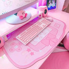 Cute Kitten Sakura Cat Gaming Mousepad for Kawaii Decor - Cosparty