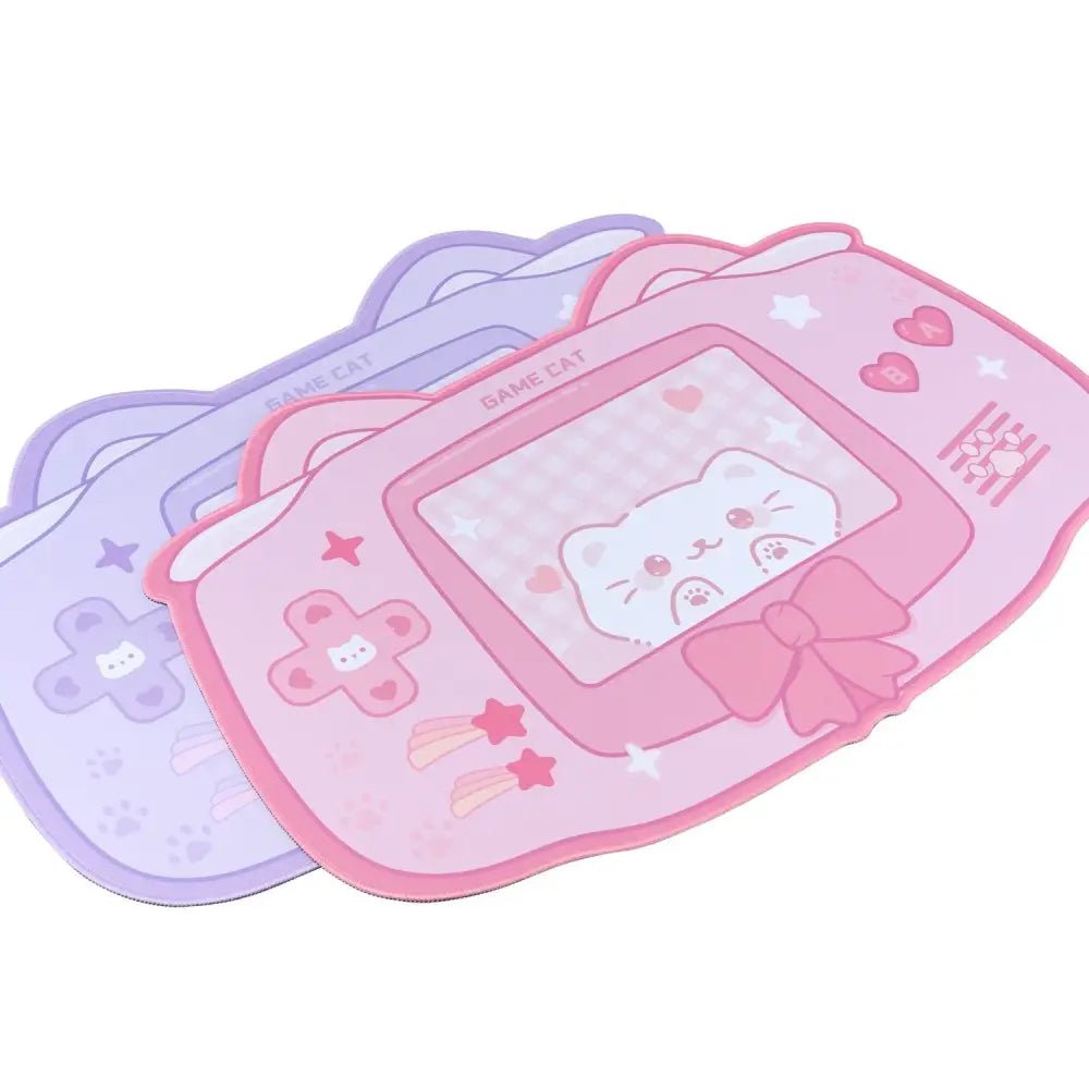 Cute Kitten Sakura Cat Gaming Mousepad for Kawaii Decor - Cosparty