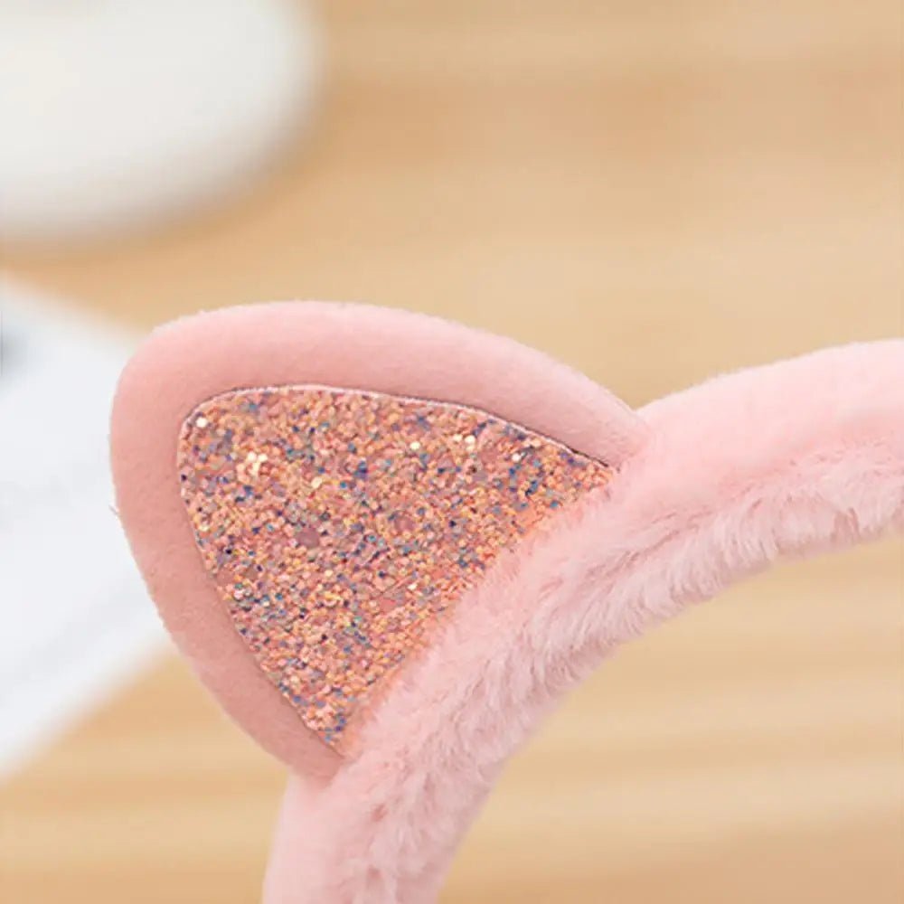 Cute Pastel Cat Ear Ear Muffs for Winter Comfort - Cosparty
