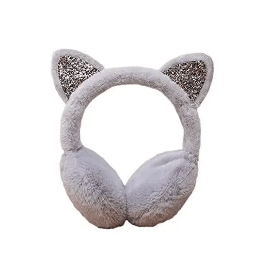 Cute Pastel Cat Ear Ear Muffs for Winter Comfort - Cosparty