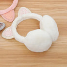 Neko Ear Muffs - White - ear muffs